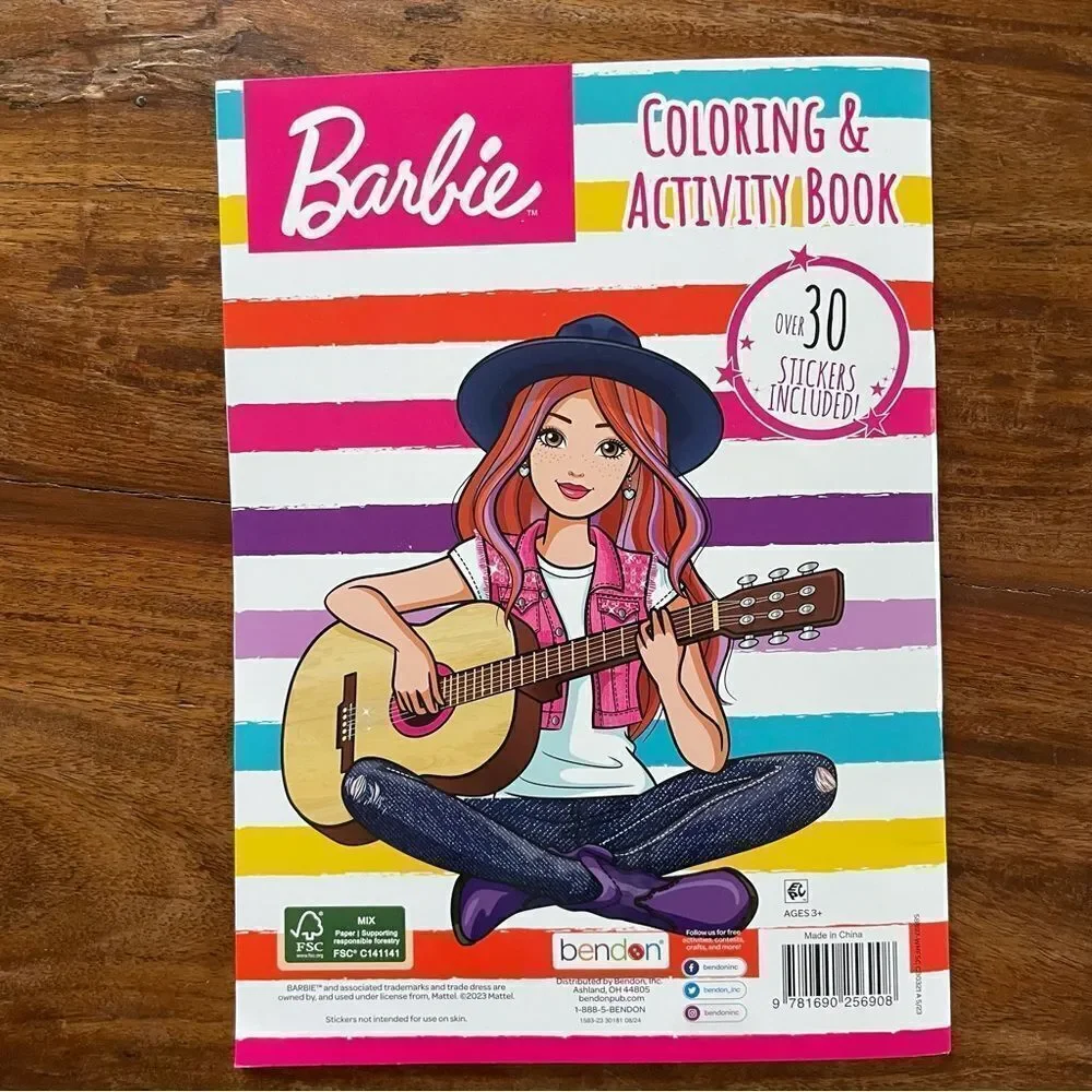 Bundle of 3 Crayola/ Barbie/ Paw Patrol Coloring Books NEW